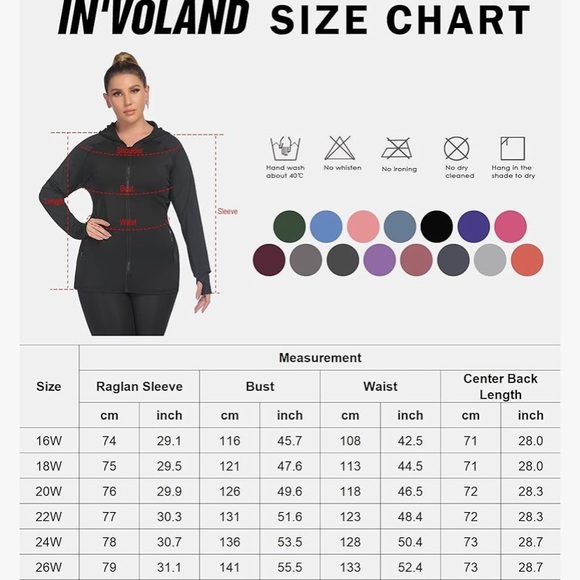 Black Hoodie plus size Zipper Sweatshirt - Picture 3 of 7